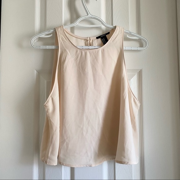 NWT - Forever 21 - Open-back Chiffon Blouse - Picture 2 of 7